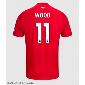 Nottingham Forest Chris Wood #11 Prima Maglia 2024-25 Manica Corta
